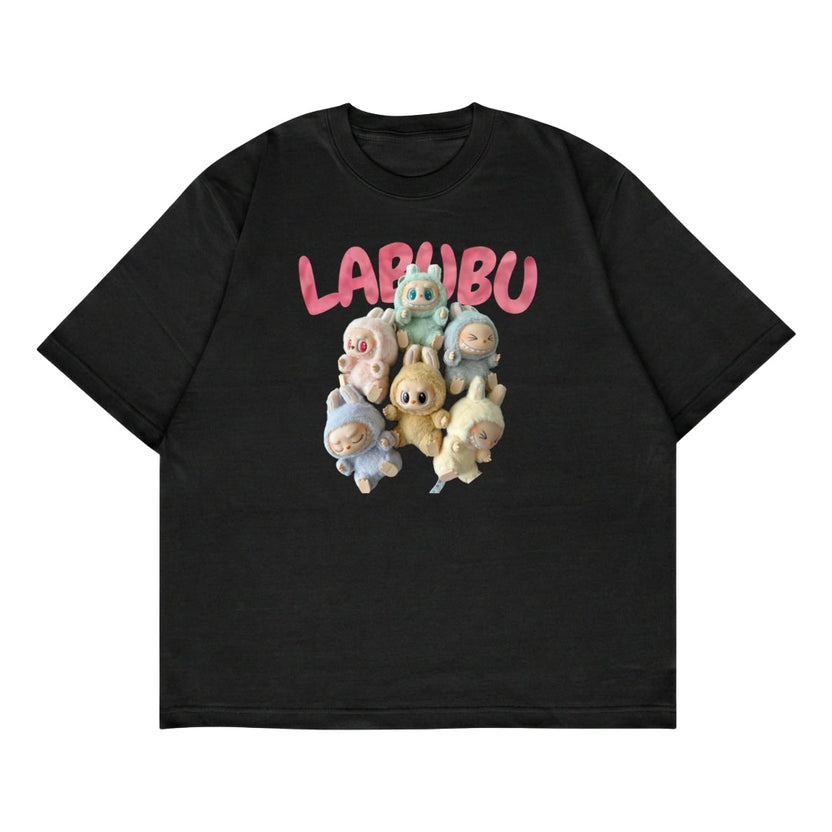 Labubu Unisex Oversized BLACK