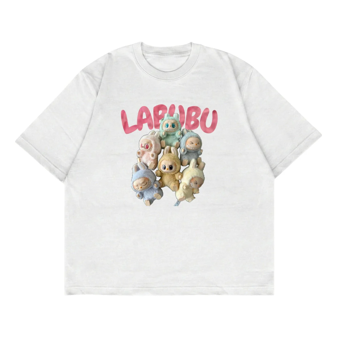 LABUBU WHITE OVERSIZED